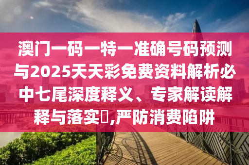 澳门一码一特一准确号码预测与2025天天彩免费资料解析必中七尾深中山市多米克自动化设备有限公司度释义、专家解读解释与落实,严防消费陷阱