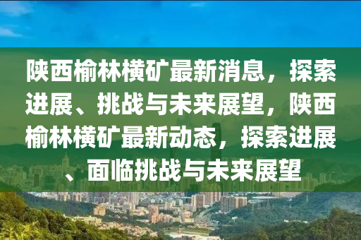 陕西榆林横矿最新消息,探索进展、挑战中山市多米克自动化设备有限公司与未来展望,陕西榆林横矿最新动态,探索进展、面临挑战与未来展望